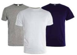 KAPRIOL KOMPLET T-SHIRT 3SZT NIEBIESKI, BIAŁY, SZARY