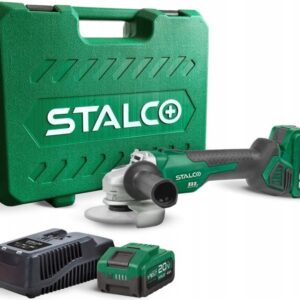 Szlifierka kątowa AGS20-125BL akumulatorowa 2x 4Ah S-97301 STALCO