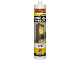 SOUDAL USZCZELNIACZ DO PIECY 1200 STOPNI  280ML  ANTRACYT